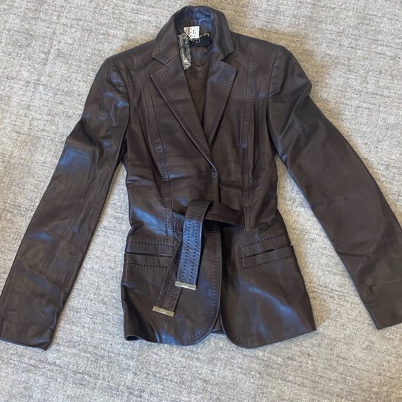 GUCCI LEATHER BLAZER - Picture 6 of 12